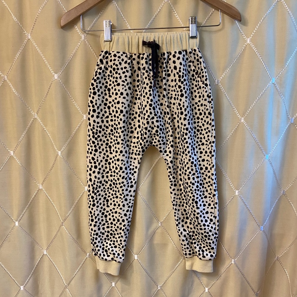 Mi & O Leopard print joggers